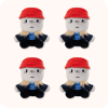 Ivan Bad Things Plush 4PCS